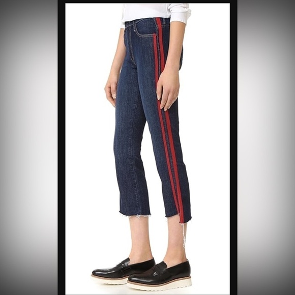 MOTHER Insider Crop Step Fray Speed Racer size 27 - Picture 3 of 10